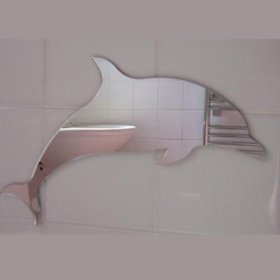 Dolphin Mirror 12cm