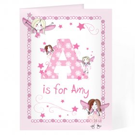 Fairy Personalised Message Card