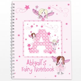 Fairy Letter Personalised Notebook - A5