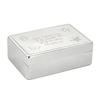 Butterfly Personalised Jewellery Box - Nickel Plated