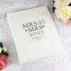 Mrs & Mrs Personalised Photo Album