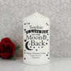 To the Moon & Back Personalised Candle