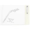 Personalised Hardback Guest Book with Pen - Hearts