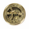 Iconic Adventurer's Personalised Brass Sundial Compass