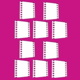 Film Strip Mirrors 3cm - Set of 10