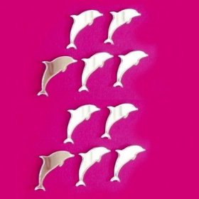 Dolphin Mirrors 4cm - Set of 10