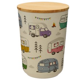 Caravan Wildwood Bamboo Eco Friendly Storage Jar - Medium