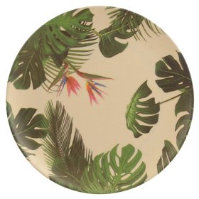 Cheese Plant Design Bambootique Eco Friendly Plate