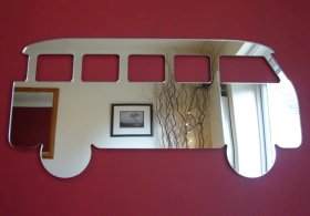 VW Camper Van Mirror - 35cm