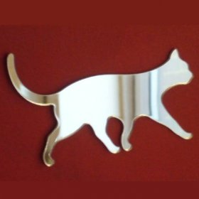 Cat Walking Mirror 35cm