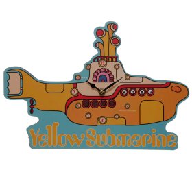 Beatles Yellow Submarine Wall Clock