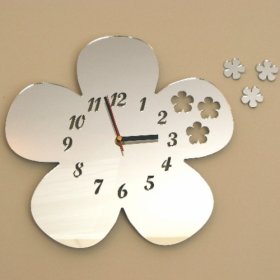 Daisies out of Daisy Mirror Clock - 35cm