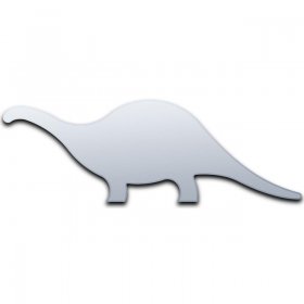 Brontosaurus Mirror - 12cm