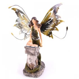 Legends of Avalon Fairy Standing Reading Book