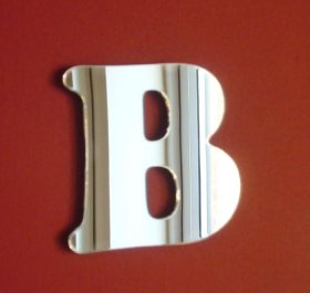 Letter B Mirror