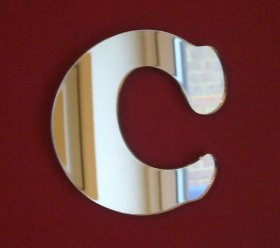 Letter C Mirror