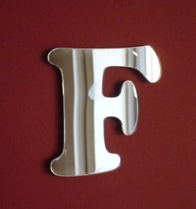 Letter F Mirror