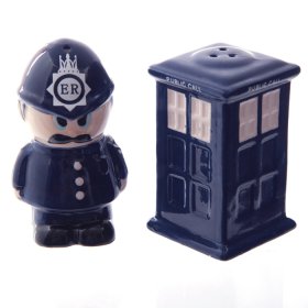 Policeman & Police Box Salt & Pepper Set