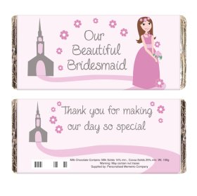 Fabulous Bridesmaid Chocolate Bar