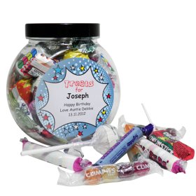 Comic Book Sweet Personalised Jar