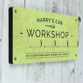 Workshop Personalised Wall Hooks