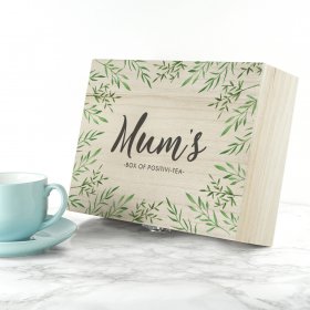 Positivi-tea Personalised Tea Box with Tea