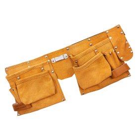 11-pocket Personalised Leather Tool Belt