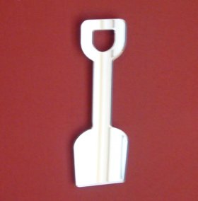 Spade Mirror - 12cm