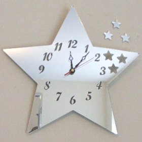 Stars out of Star Clock Mirror - 35cm