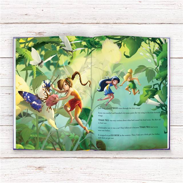 Disney Fairies Tinker Bell Personalised Story Book Personalised and