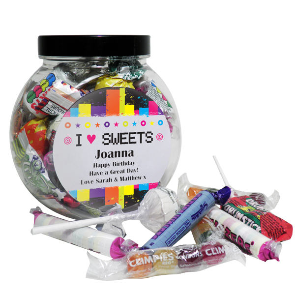 Personalised Sweetie Jars
