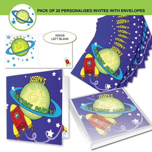 Personalised Invitation Sets