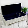 Jewellery Box Personalised - Antique Silver Plated