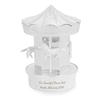 Horse Carousel Personalised Money Box - Nickel Plated