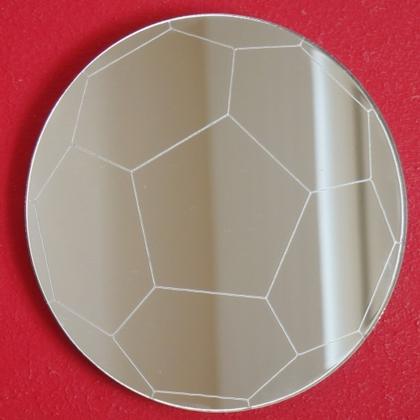 Football Mirror - 12cm Dia