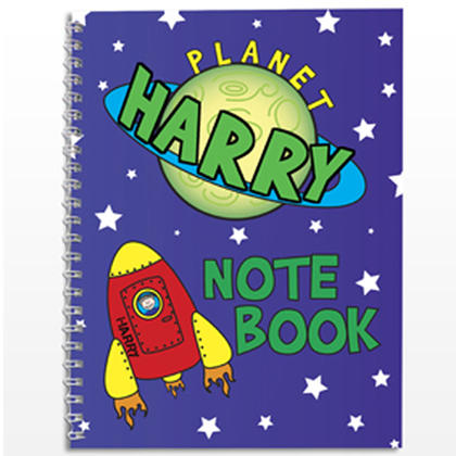 Space Personalised Notebook - A5