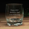 Whisky Tumbler Personalised Glass