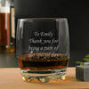 Whisky Tumbler Personalised Glass