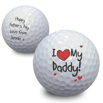 I Heart My - Personalised Golf Ball