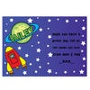 Space Personalised Message Card