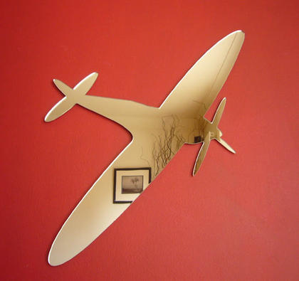 Spitfire Mirror - 12cm