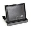 Top Hat Personalised Leather Wallet - Black