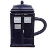 Police Box Square Mug with Lid