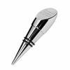 Personalised Wine Bottle Stopper - Contemporary Silver Plated