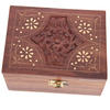 Essential Oil Sheesham Wood Box - D2x12