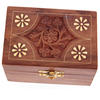 Essential Oil Sheesham Wood Box - D2x06