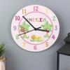 Animal Alphabet Personalised Clock - Girls