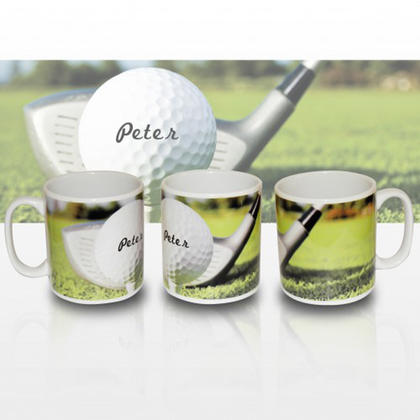 Golf Ball Personalised Mug