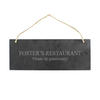 Slate Personalised Door Plaque