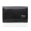 Name & Hearts Personalised Leather Purse - Black
